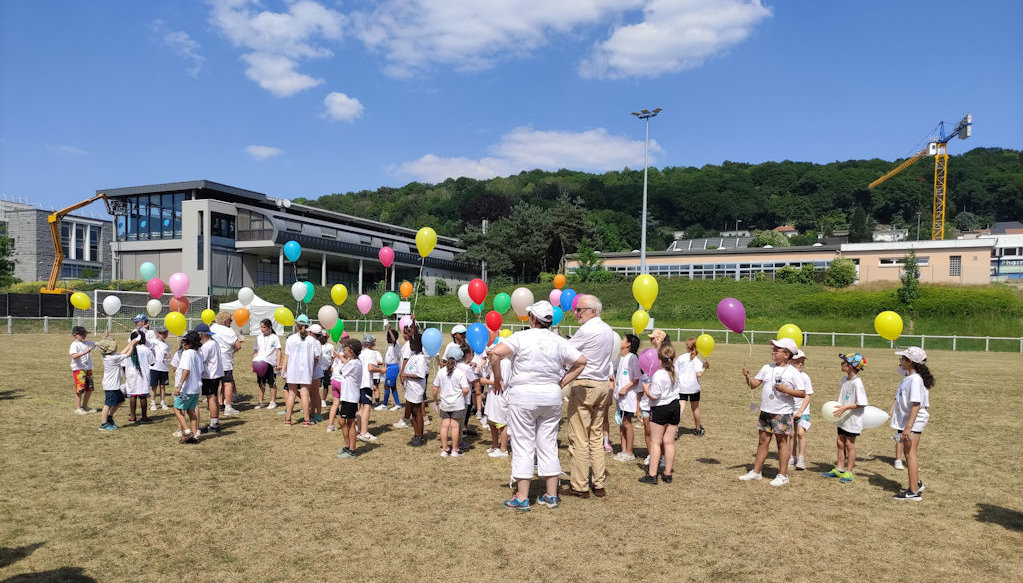 Lâcher de ballons